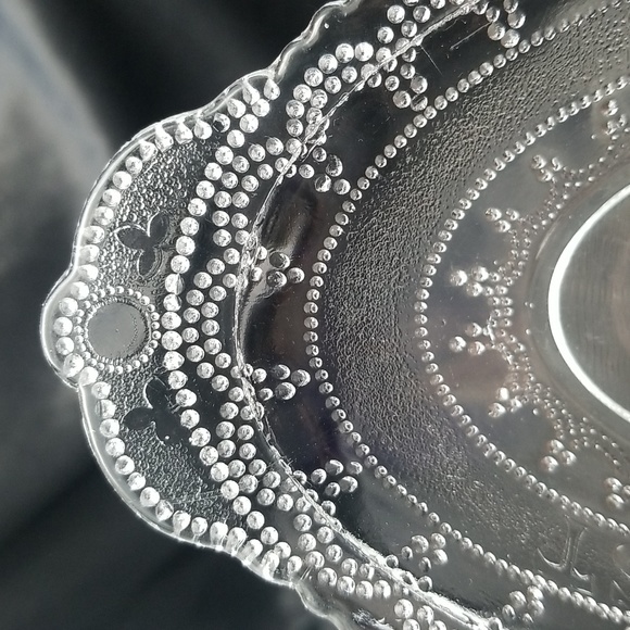 EAPG Adams & Co. Loves Request Is Pickles Roman Medallion Dish - Picture 12 of 17